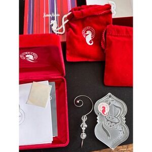 WATERFORD CRYSTAL SONGS OF CHRISTMAS 2004 ORNAMENT  NIB Little Drummer Boy